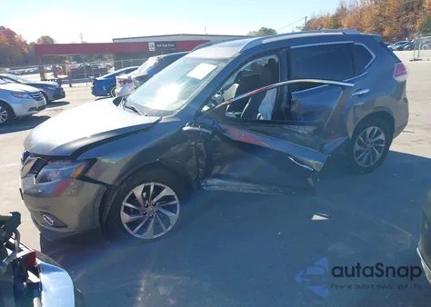 2015 Nissan Rogue Sl from USA, damaged, VIN 5N1AT2MVXFC760937